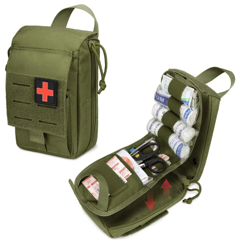 Trousse De Premiers Soins Tactique IDOGEAR – Organisateur Médical En Nylon, Modèle IG-BG3548, Neuf