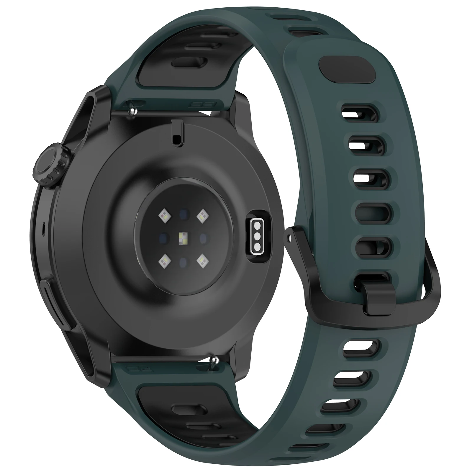 Versatile 22mm Silicone Watch Band - Comfortable & Durable Strap for Smartwatches