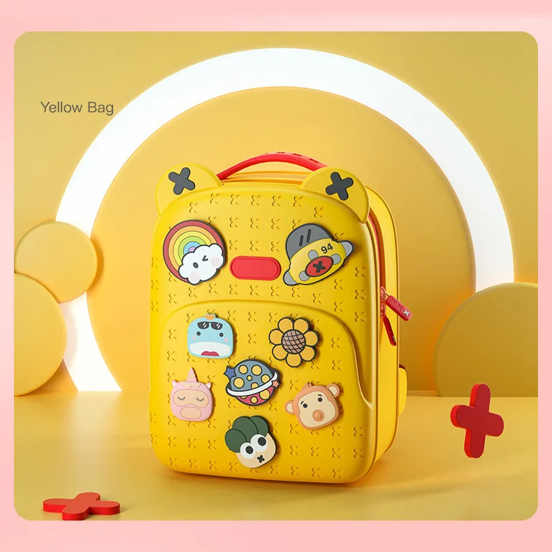Kawaii Kids Backpack: Fashionable and Waterproof Cartoon School Bag