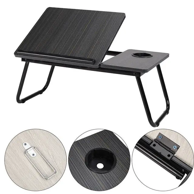 Folding Laptop Table Computer Desk Bed Picnic Stand Notebook Tray Home