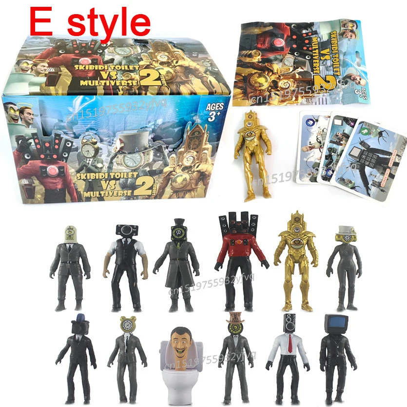 24 Pack/Set Skibidi Toilet personaggi del gioco figure giocattoli per  bambole modello Anime con carte Action figurine decorazione regali per  bambini - AliExpress