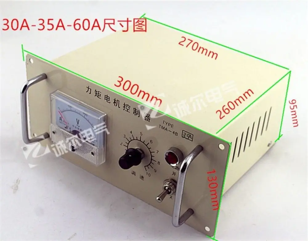 모터 컨트롤러 TMA-4B 10A15A 20A 25A 35A60A100A 거버너 토크 미터