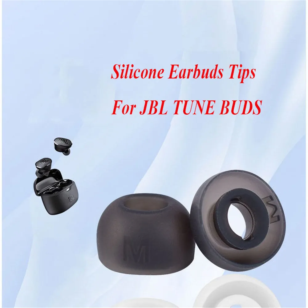 

6pcs Earbuds Tips Eartips for JBL TUNE BUDS Earphone Accessories Soft Silicone Replacement Ear Buds Tips Eargels Earplugs