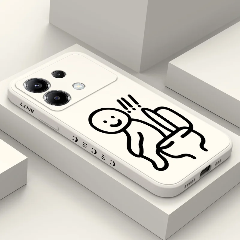 Quirky Cartoon Silicone Phone Case