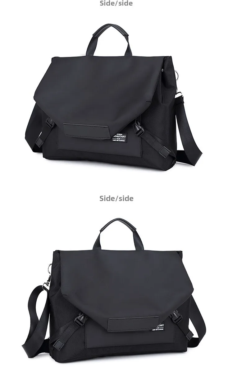 Men's Crossbody Bag Functional Messenger Shoulder Bag For Work_voghion.com
