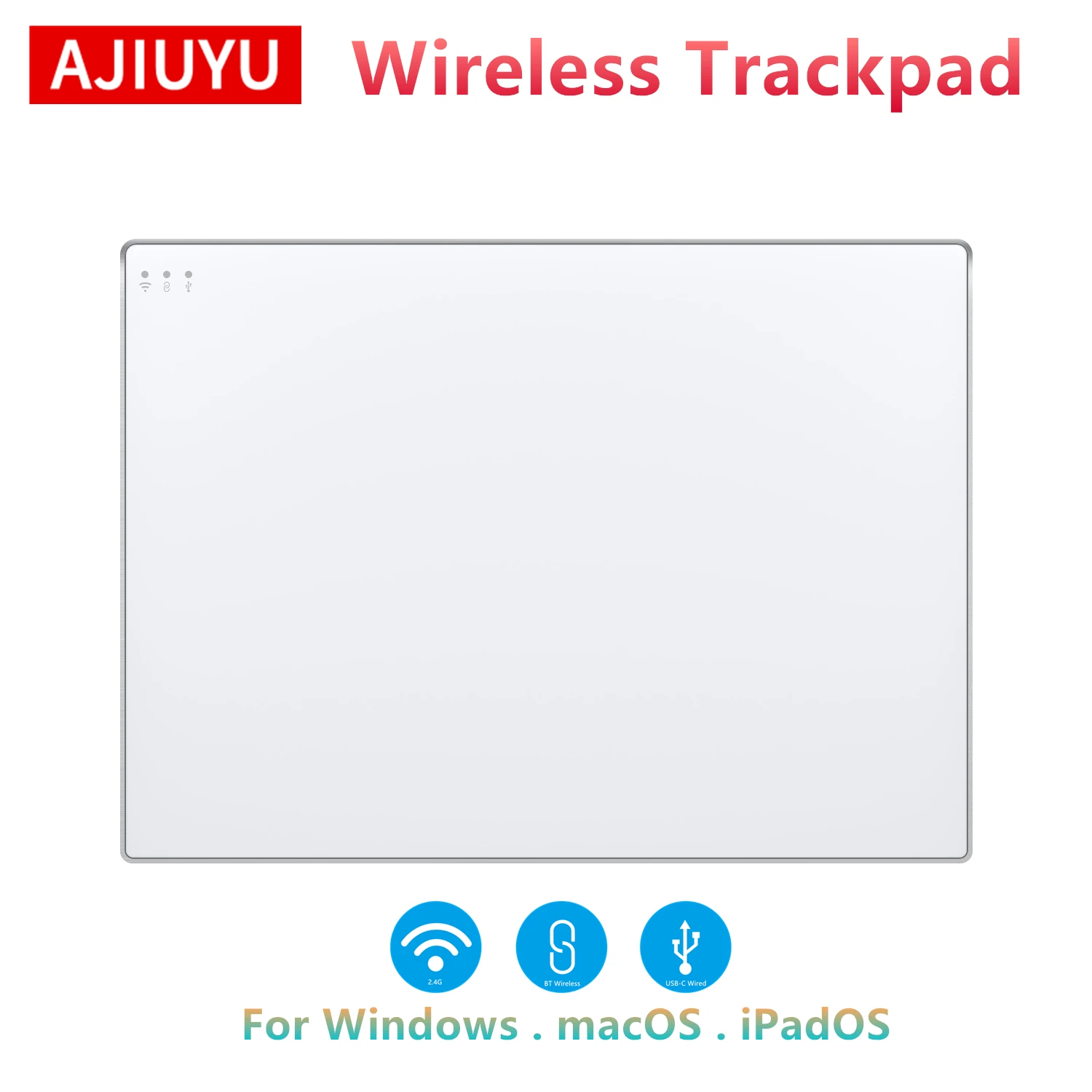 Trackpad Wireless Touchpad for macOS Windows iPad iMac Surface USB-C Wired 2.4G BT PC NoteBook Laptop Multi-touch Key Mouse