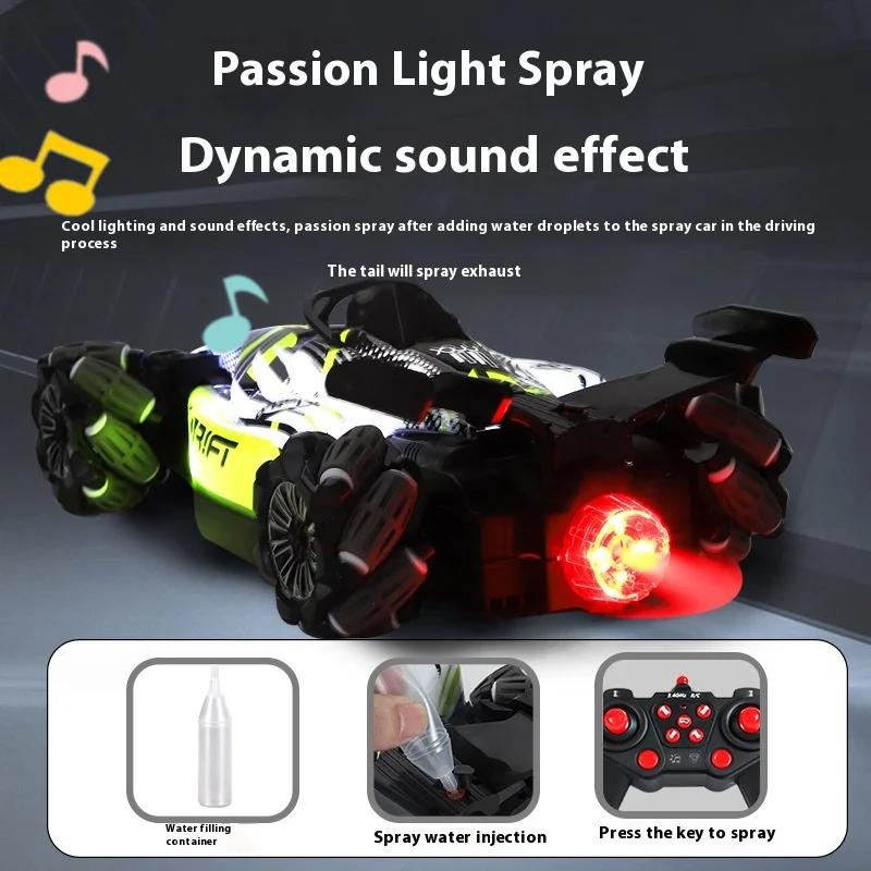 Remote Control Car 1/18 High Speed Truck Engineering Vehicle Model Electric Rechargeable Rc Racing Drift Car Toys For Kids Gifts 3