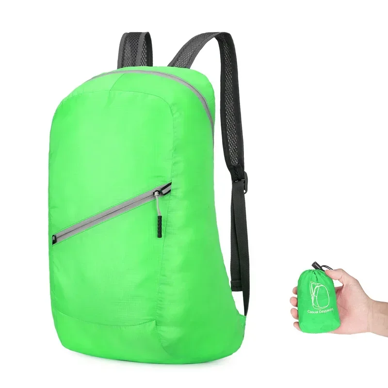 

Outdoor Mountaineering Bag Lightweight Portable Backpack Foldable Waterproof Suitable for Unisex Travel Hiking Accessories