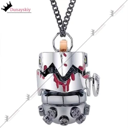 Arcane Jinx Inspired Cosplay Necklace - Anime Game Jewelry for Role - Playing and Parties (A6)