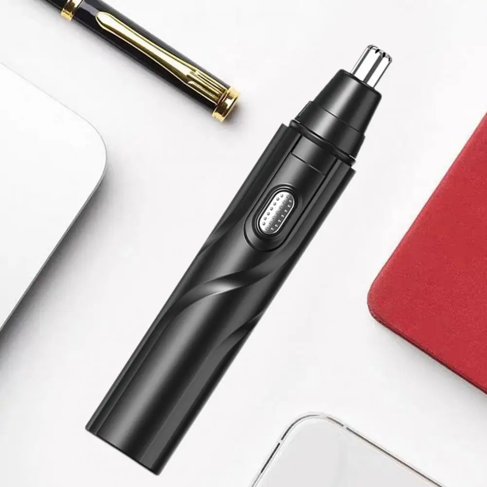 Nose Hair Trimmer Convenient Battery Powered Nose Hair Shaver Handheld Electric Scissor Daily Use nose hair trimmer electric nose hair trimmer