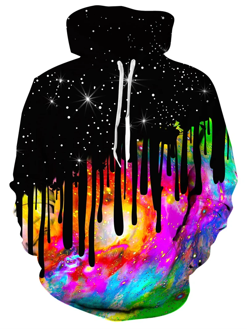 Oversized 3D Print Hoodies for Men and Women