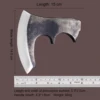 RU Viking Tactical Axe 440 Outdoor hunting axe, bush logging axe, camping EDC tool axe 5