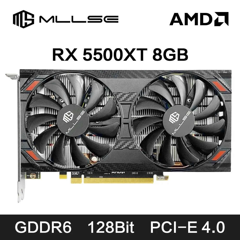 Графическая карта MLLSE AMD RX 5500XT 8 Гб GDDR6 4