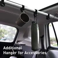 New 2/4/6Pcs Nylon Car Rod Holder Strong Belt With  For Vehicle Bar Rods Rack Portable Pole Strap Fishing Tool Accessories 2