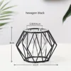 hexagon black
