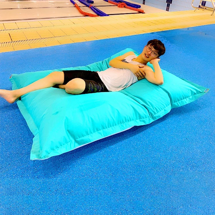 Summer Pool Bean Bag Popular Outdoor Beach Bean Bag Large Waterproof Floating Lazy Sofa