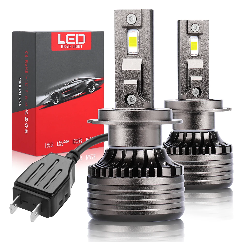 

LED Canbus Error Free Headlight Bulb H1 H4 H11 HB3 HB4 9005 9006 Hir2 9012 88000LM 300W Car accessory Fog Lamp PTF STG 6000K