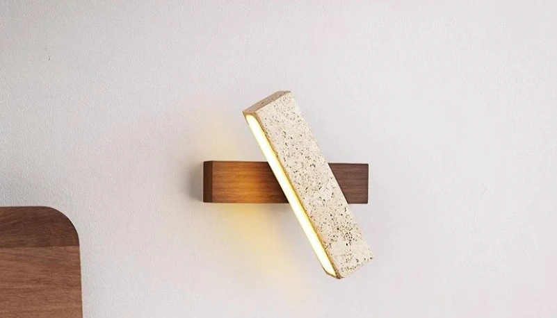 Natural Stone Wall Lamp Sconce image 7