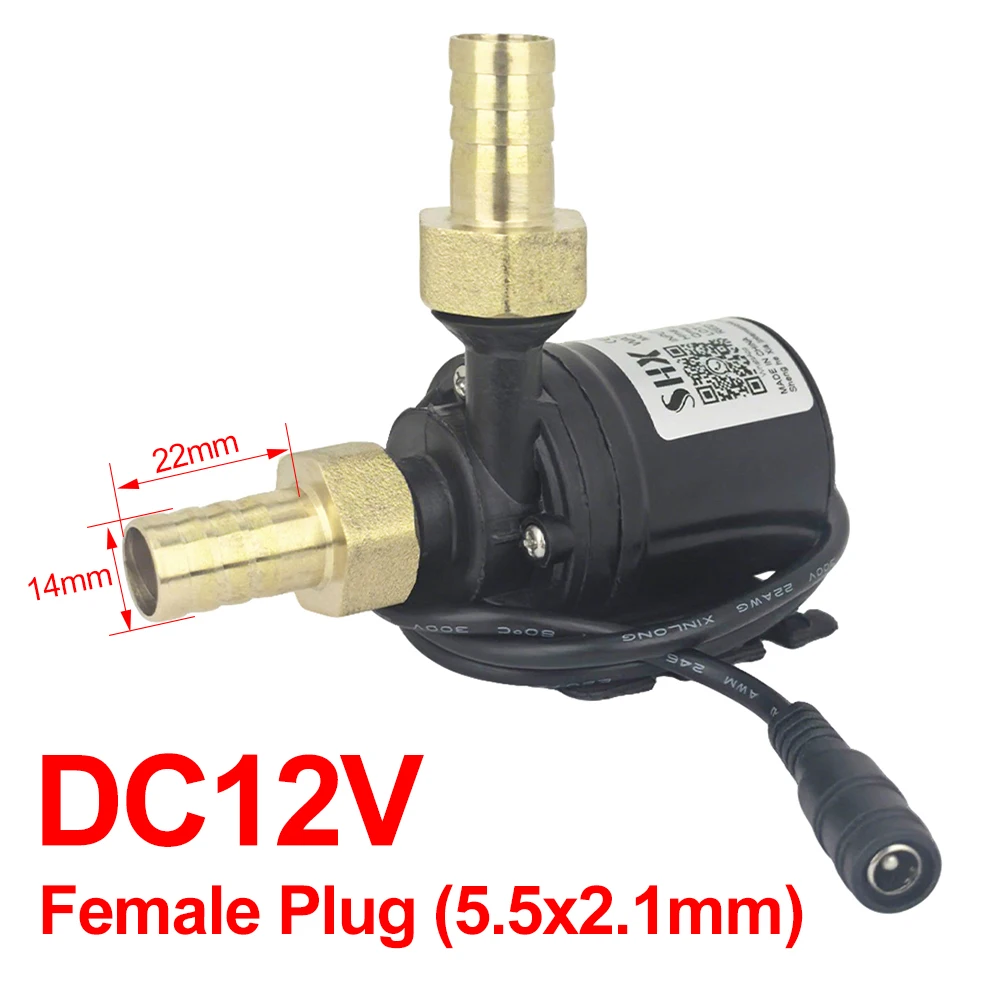 Ultra Quiet Solar-Powered Water Circulation Pump - Ceramic Shaft, High Lift, Submersible
