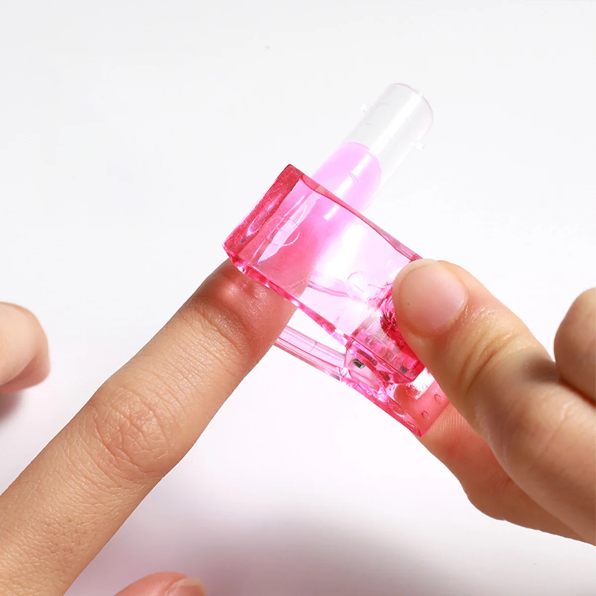 32pcs finger separator assisted extension nail mold fixing crystal clip finger dust cleaning brush nail art creation