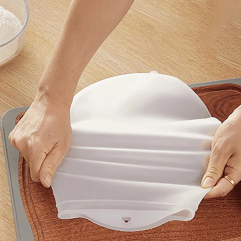 Silicone Kneading Dough Bag With Ribbon Flour Mixer Bag Versatile Dough Mixer For Bread Pastry Pizza Making Kitchen Tools