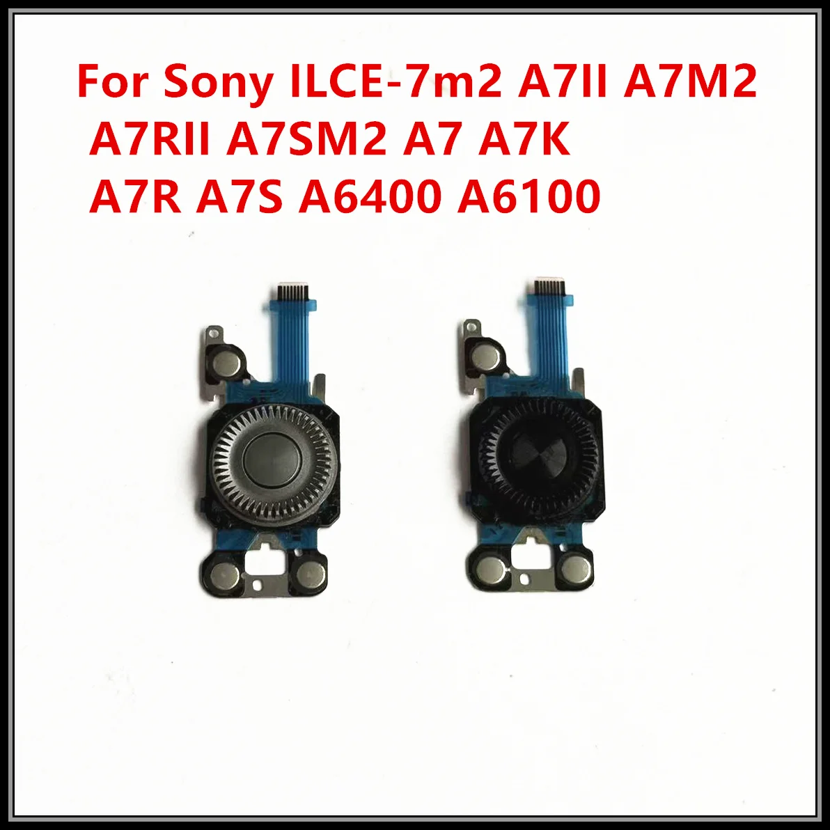ILCE-7m2 A7II A7M2 A7RII A7SM2 A7 A7K A7R A7S A6400 A6100 용 100% 오리지널 블랙 인터페이스 버튼 패널 휠 키보드
