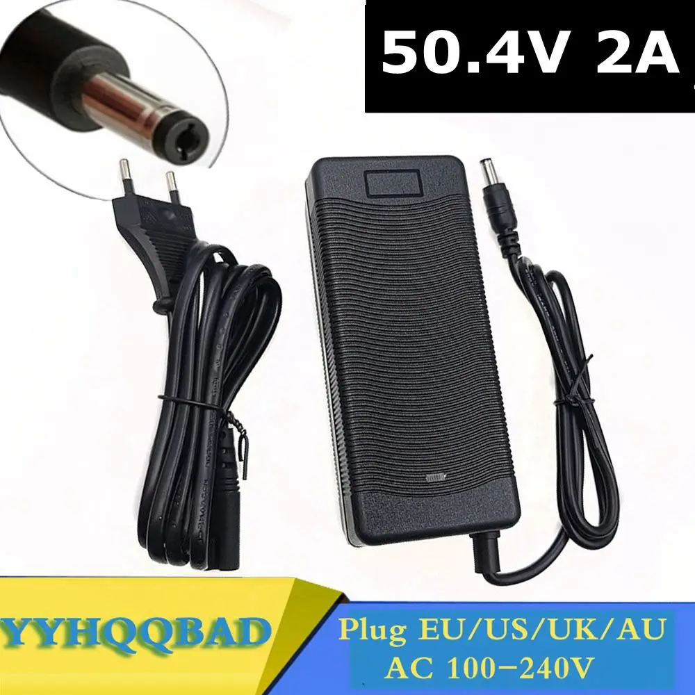 Carregador de Lítio Li-ion para 12s Battery Pack 50.4v 2a 50.4v 2a Alta Qualidade Falso um Perdido Dez