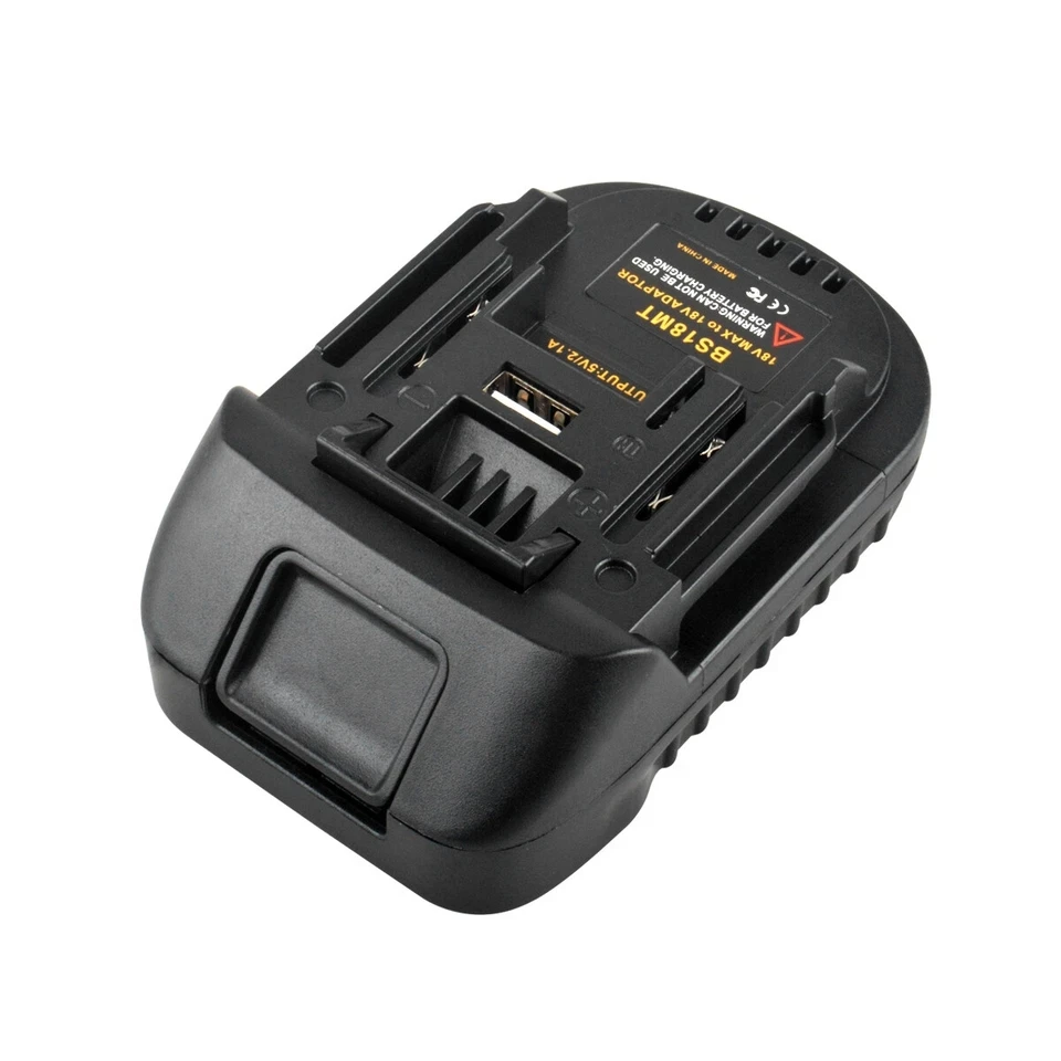 Battery Adapter For Bosch 18V Convert To For Makita 18V Converter With USB For M