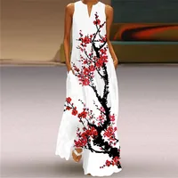 Priscilla Vintage Print Maxi Dress 3