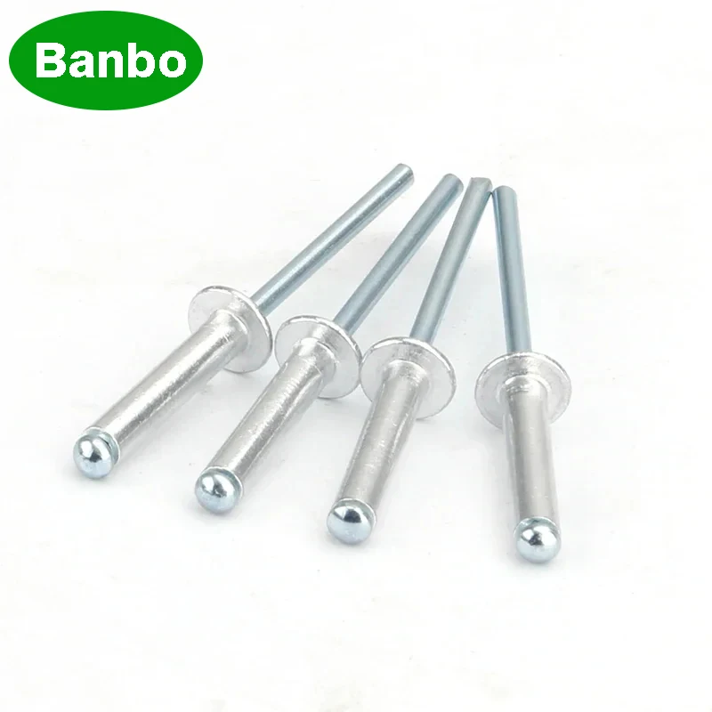 

Aluminum Pull Blind Rivets Aluminum Pull Nails Round Head Aluminum Core Pulling Rivets M3.2 M4 M5