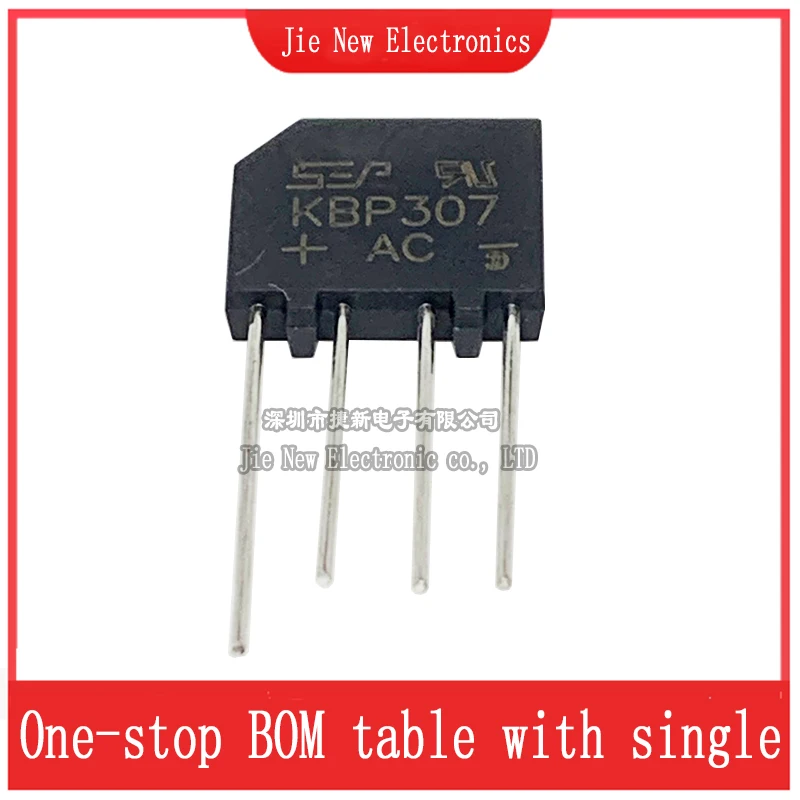 10PCS High-Performance DIP-4 Bridge Rectifiers