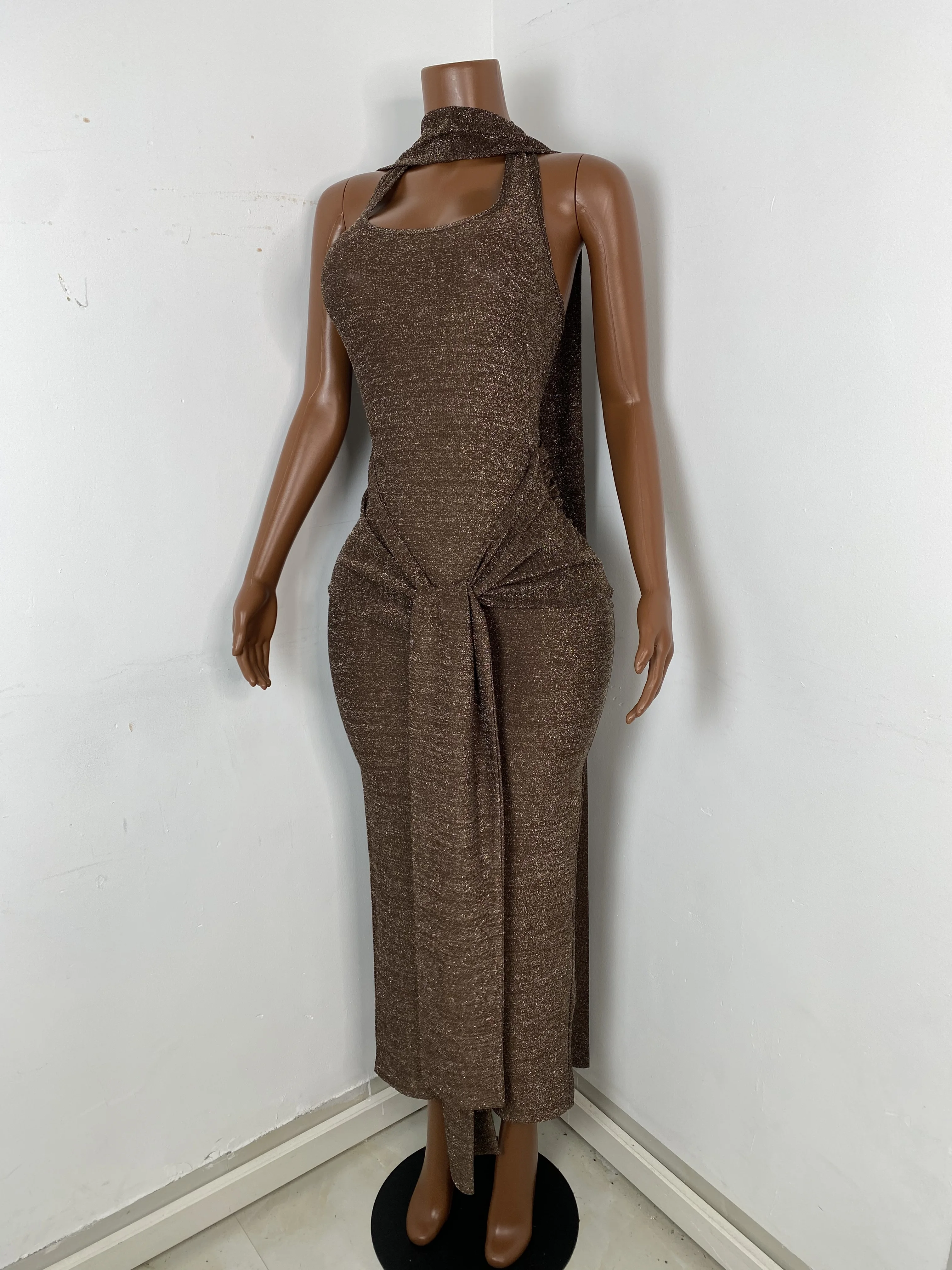 burnt orange and brown dresses Me Again Mini Dress - Burnt Orange