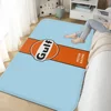 Gulf Racing Car Entrance Door Mat Washable Non-Slip Living Room Sofa Chairs Area Mat Kitchen Welcome Doormat 5