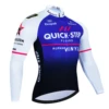 Quick Step 2024 Spring and Autumn Cycling Clothes Long sleeved Men's Mountain Bike Shirt Team Bike Wear Summer Outdoor Clothes Q 4