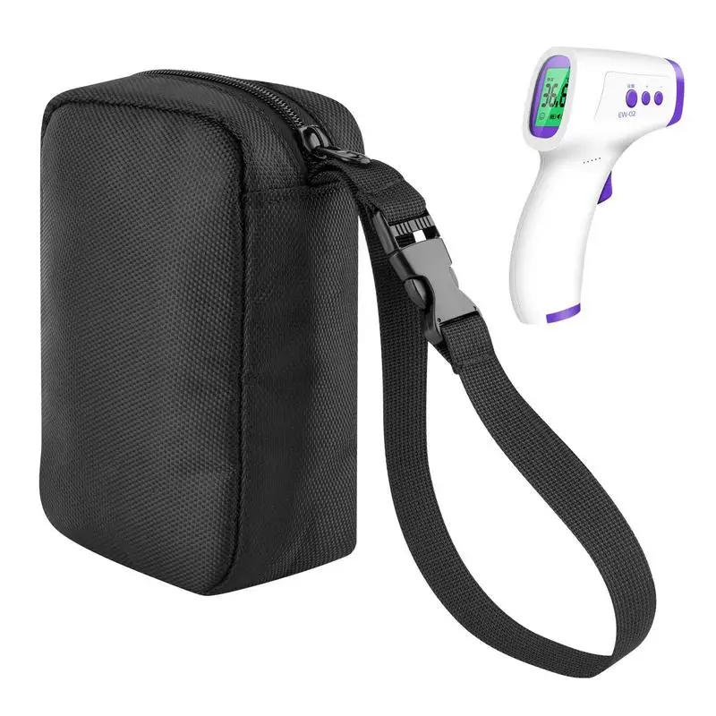 

Forehead Thermometer Storage Case Shockproof Protective Storage Bag For Digital Ear Thermometer Forehead Temperature Guns
