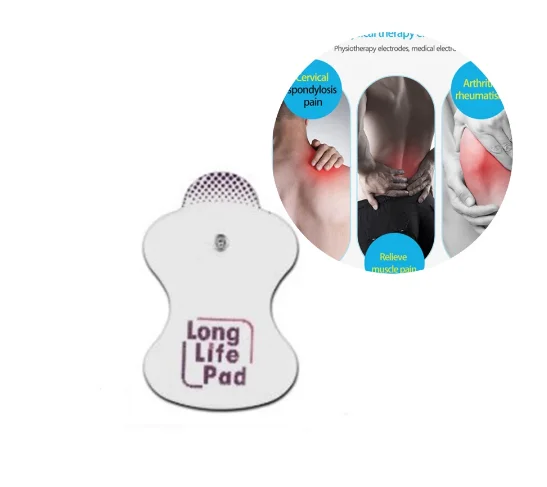 Electrode Pads 10PCS Electrode Replacement Pads for Digital TENS Therapy Machine Cervical Vertebra Physiotherapy Body Slimming Massagers