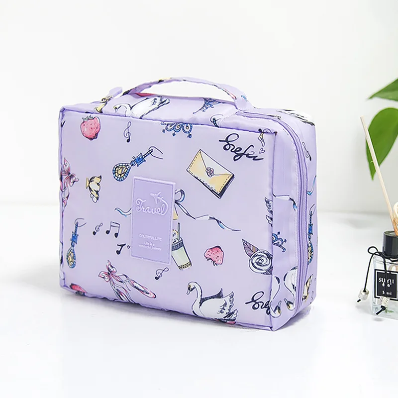 Multifunction Women Outdoor Storage Bag Toiletries Organize Cosmetic Bag Portable Waterproof Female Travel Make Up Cases 3
