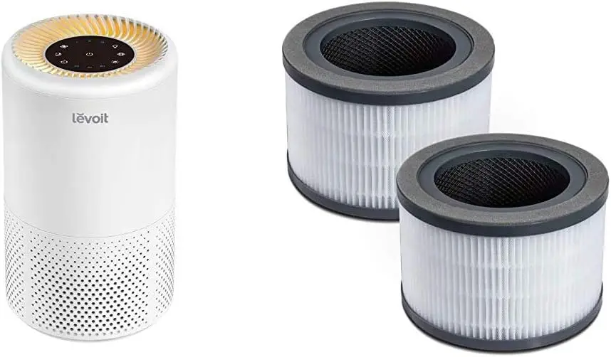 

Air Purifiers for Home Allergies and Pets Hair, H13 True HEPA Air Purifier Filter, Quiet Filtration System in Bedroom, Vista 200