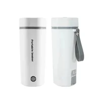 1PC 12V 24V 220V 110V 350ml Household Electric Water Cup Mini Electric Kettle Portable Car Mounted Water Cup 1