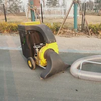Self propelled leaf collector gasoline leaf sucking machine greening lawn sundries leaf suction machine 2