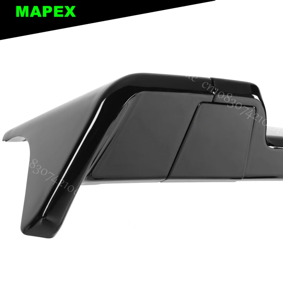 For 2019-2023 Dodge Ram 1500 MATTE BLACK Trunk Roof Spoiler Lip Wing