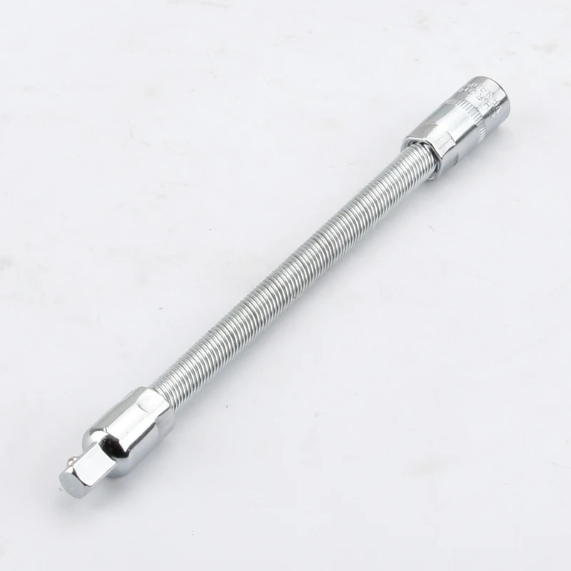 

1/4" Flexible Socket Extension 150mm Ratchet Wrench Sockets Bar Bit Sockets Auto Tools