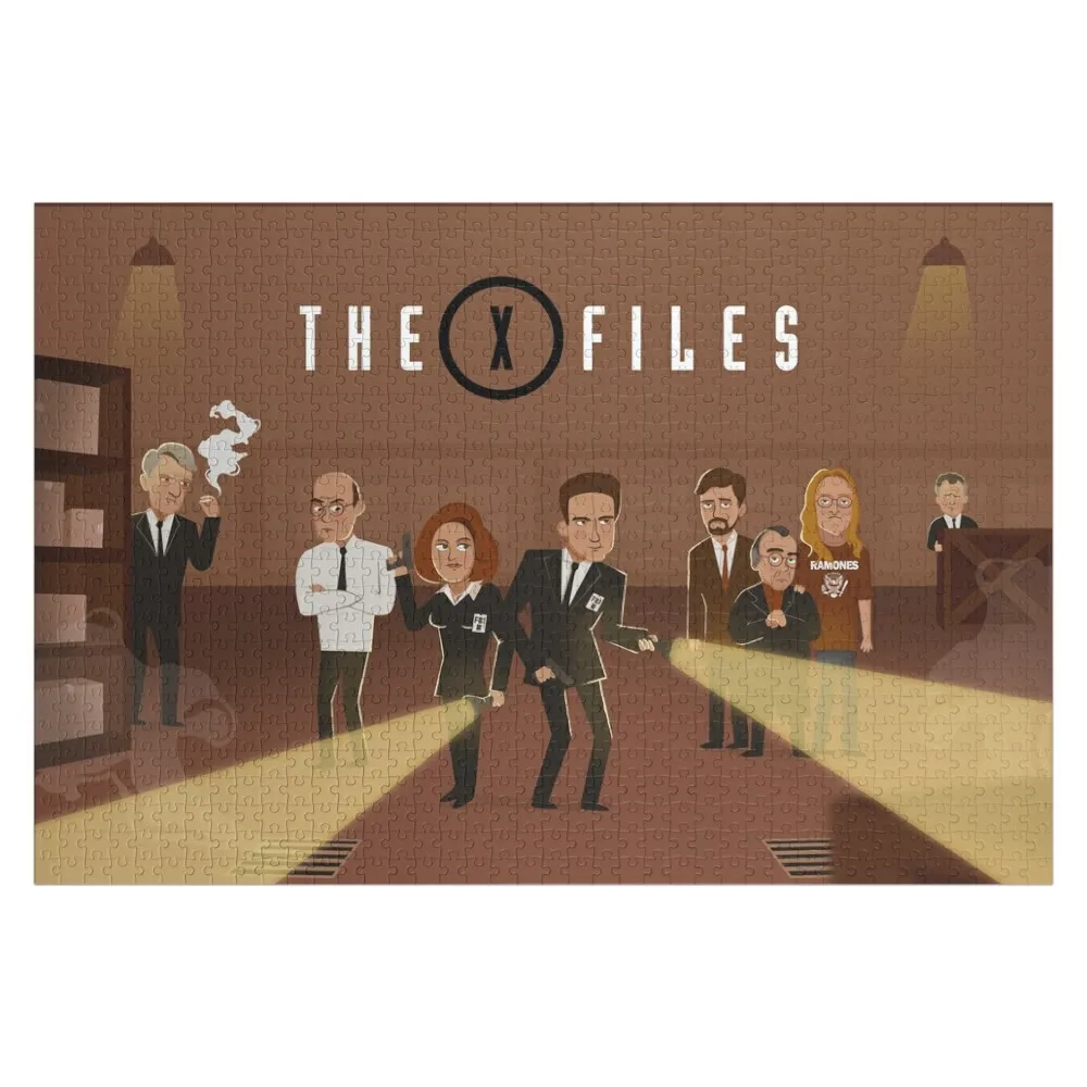 

The X-Files Cartoon Jigsaw Puzzle Personalized Gift Christmas Toys Puzzle