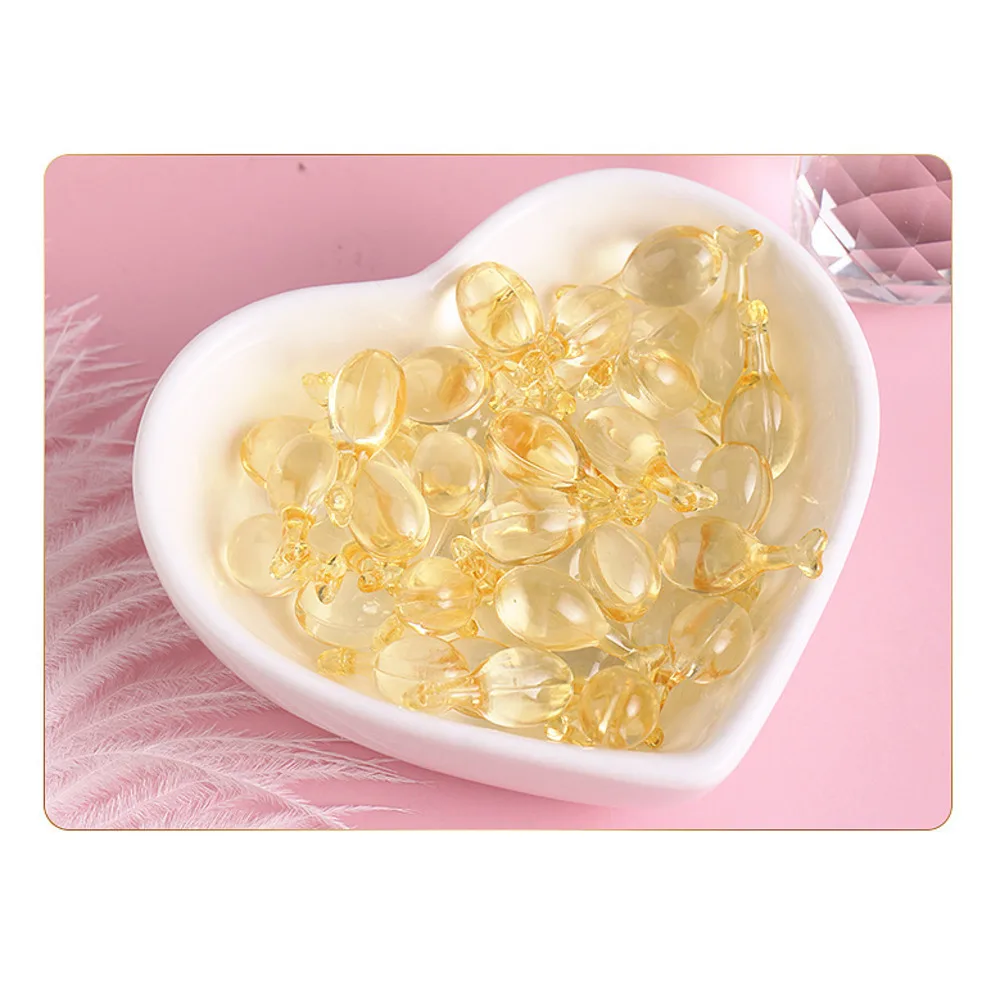 Fullerene Placenta Rejuvenating Serum Essence Face Skin Moisturizing Repairing Fine Lines Capsules Moisturizing OEM