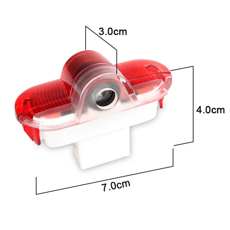 2Pcs LED Car Door Ghost Shadow Projector Light Decoration Lamp For SEAT Alhambra Leon MK1 2005 2006 Accessories led car lights car door projector lamps led car decorative lights led car decoration lamp car projector lamp led lights