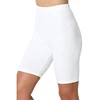 2023 Women Elastic Shorts Casual High Waist Tight Fitness Slim Skinny Bottoms Summer Solid Sexy White Black Shorts 3