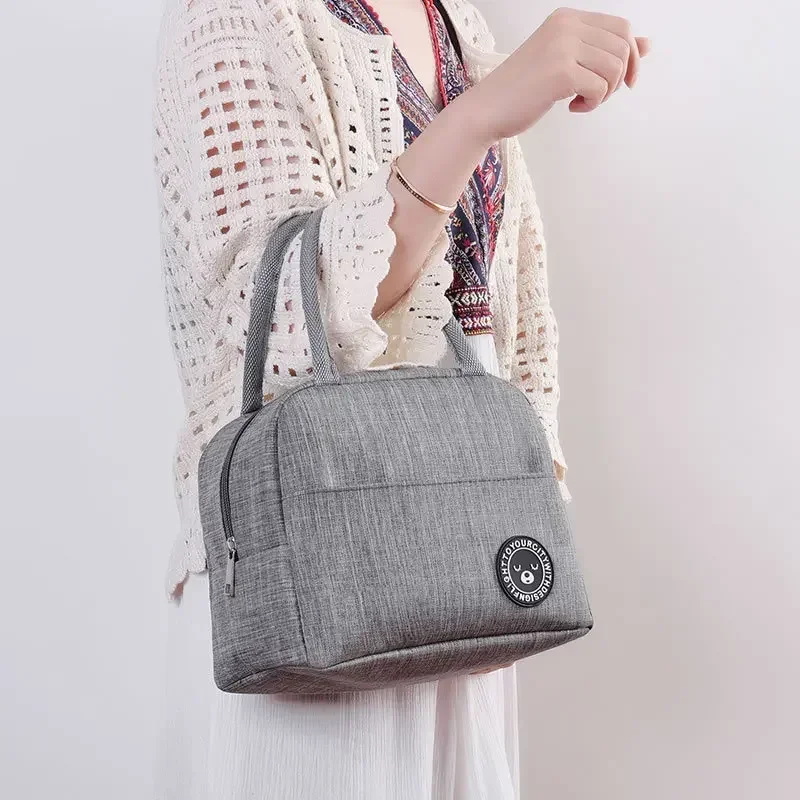 Cooler Lunchbox Insulated Case Portable Lunch Bag