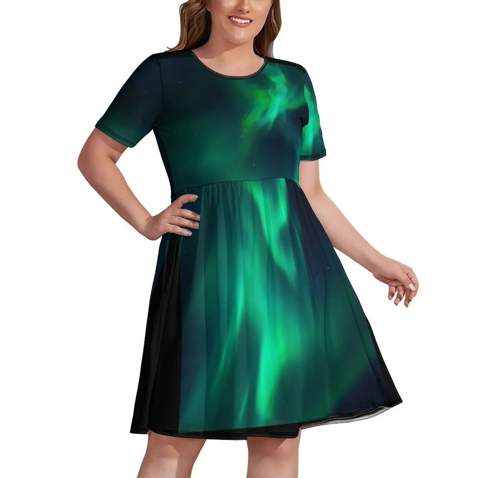 

Northern Lights Dress women's elegant loose dresses wedding guest dress 2024