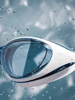 Professional Swimming Goggles HD Waterproof Anti Fog Silicon Swimming Cap Water Racing Sports Equipment for Men Women 2
