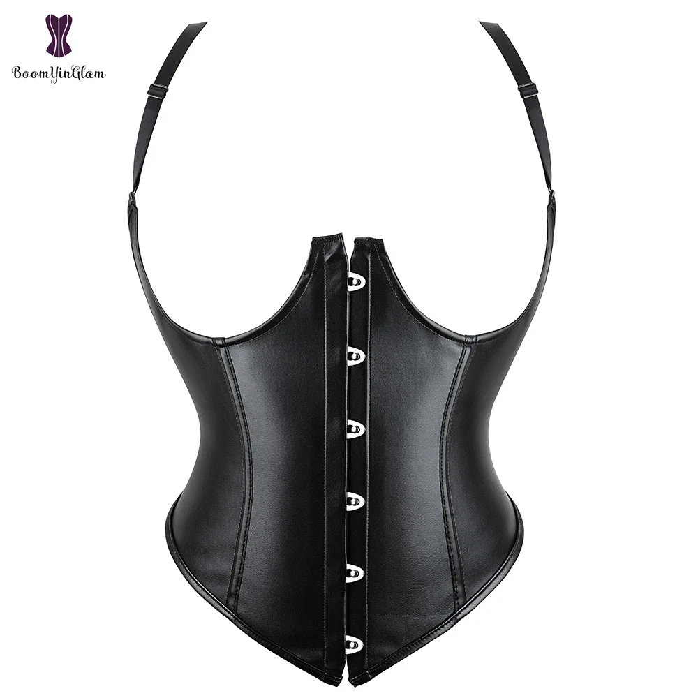 MEIION Damen Shapewear Korsett - Verstellbare Träger, Bauchformer